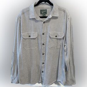 Men’s size L Woolrich button up shirt